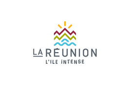 logo reunion tourisme, île intense