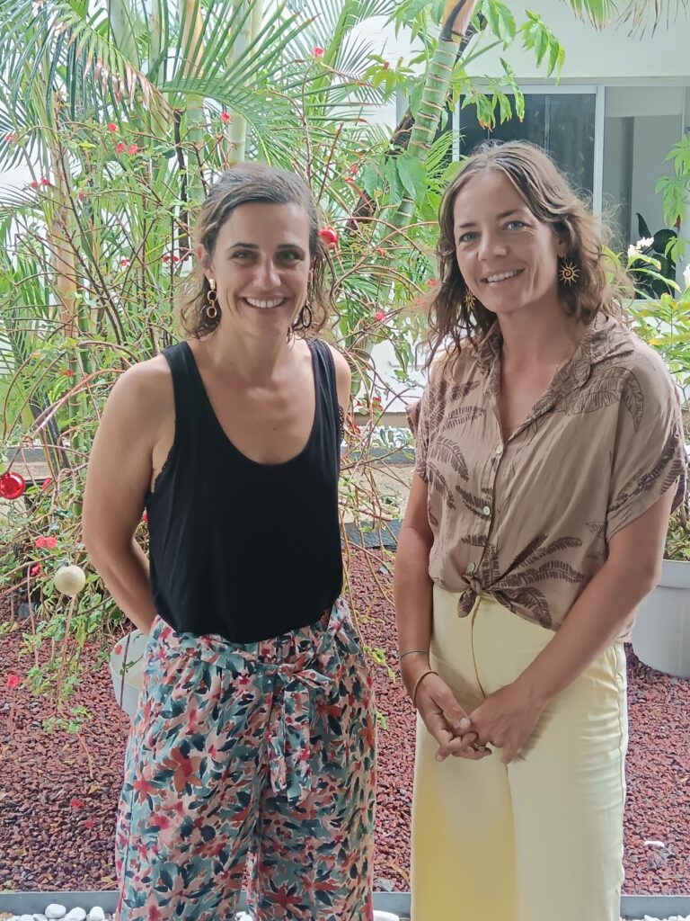 Image des deux professionnelles qui portent le dispositif Loisir’Handicap 974.